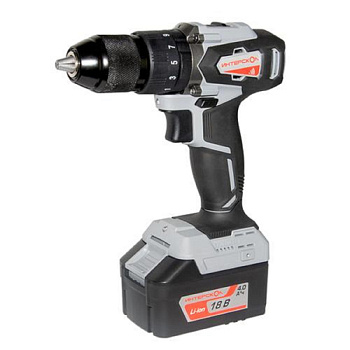 Дрель-шуруп акк. ИНТЕРСКОЛ ДА-13/18ВК Li-ion АПИ (кейс, без аккум. и ЗУ)