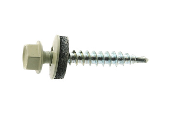 Саморезы кровельные KPc ZP 4,8х51 (1014) бежевый