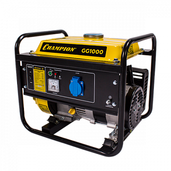 Генератор CHAMPION GG1000 (1/1,1кВт, 2,6лс, 6л, 23кг)