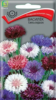 Цветы Василек Смесь окрасок(од.40-80см,смесь) Поиск