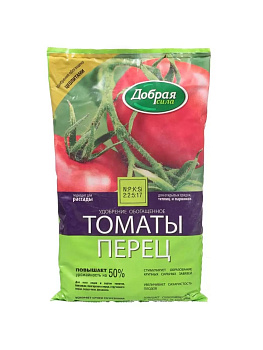 Удобрение сухое Добрая сила Томаты Перец минер с цеолит 900гр