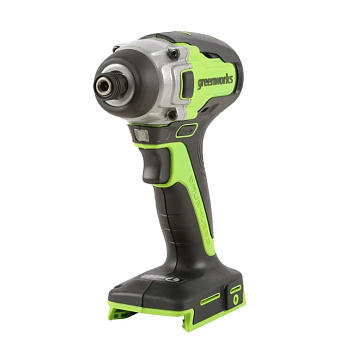 Шуруповерт ударный акк. GREENWorks GD24ID3, 24V, бесщеточный (без АКБ и ЗУ) Шуруповерт ударный акк. GREENWorks GD24ID3, 24V, бесщеточный (без АКБ и ЗУ)