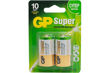 Батарейка GP Super Alkaline 14A C (2шт)