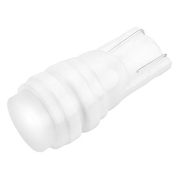 Автолампа диод W5W (T10, 194) W2.1x9.5d 12V 3SMD 1-конт 0,5W 180Лм SKYWAY 6000К Белая к-т