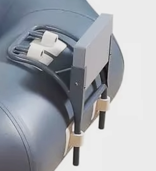 Навесной транец для моторов до 6л/с серый