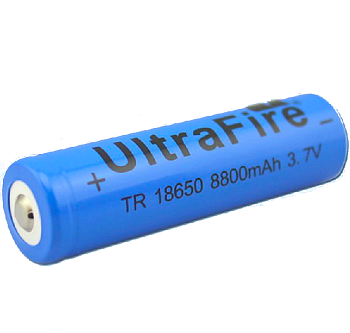 Батарея для фонарей литиевая 3,7 V8800mah ,8000mah кт2шт