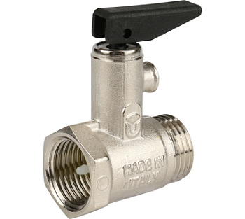 Клапан предохранительный для бойлера с ручкой спуска itap367 1/2 6 bar