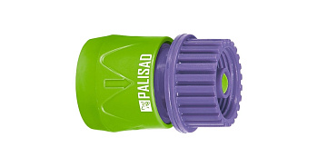 Соединитель пластмассовый быстросъемный, внутренняя резьба  3/4", аквастоп PALISAD