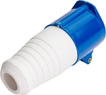 Розетка 213 переносная 2Р+РЕ 16А 220В IP44