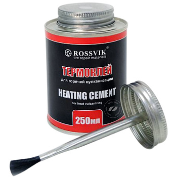 Термоклей ROSSVIK, 250гр с кисточкой,250 мм