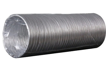 Воздуховод гибкий алюм. гофрированный, d-80 L до 3м