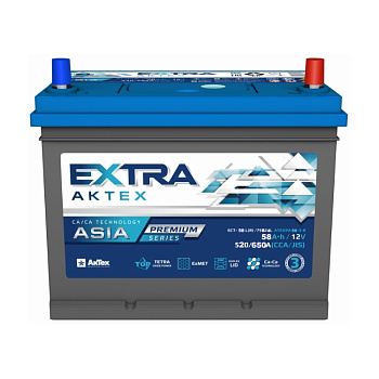 АКБ EXTRAPA 58-3-R Азия 75B24L