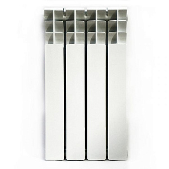 Радиатор алюминиевый FIRENZE AL 350/80 A52 (синий квадрат) (4 секции)