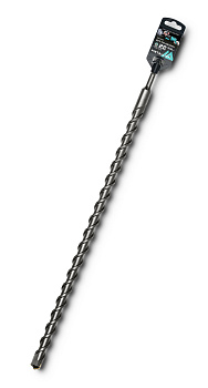 Бур по бетону SDS-plus METALLICA Optima 22 х600/550 мм, напайка с центром, 2 спирали