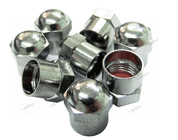 Колпачок камеры хром металл