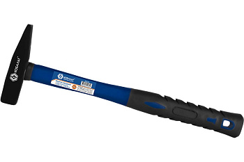 Молоток слесарный КОБАЛЬТ 200гр., фибергласовая рукоятка, резиновая защита рукоятки