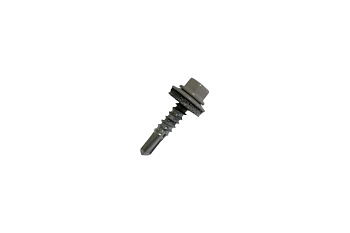 Саморез по металлу Daxmer 5,5х25 RAL 7004 (3250) сверло №3 (сигнальный серый)