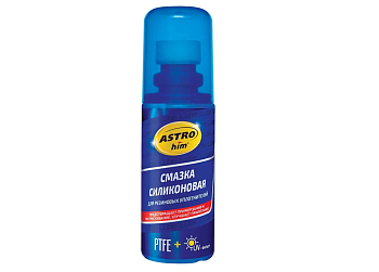 Смазка силик. для резиновых уплотнителей с PTFE и UV-фильтром, флакон с губкой-апликатором 100мл