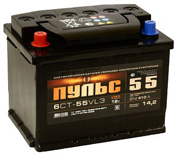 АКБ ПУЛЬС 6СТ-55Ah о/п NEO