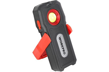 Фонарь рабочий, 4 режима осв., светодиодный COB, 130м, магн.дно, акк. 2000mAH, 4ч, 400LM Фонарь рабочий, 4 режима осв., светодиодный COB, 130м, магн.дно, акк. 2000mAH, 4ч, 400LM