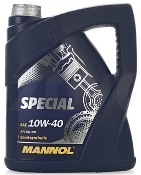 Масло моторное MANNOL SPECIAL 10W40 п/c 5л.