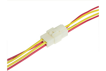 Колодка соединительная 4-х конт. 6,3мм (м+п) с проводами TM Nord YADA