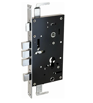 Замок врезной б/руч АЛЛЮР 3B1-09ATM-R правый автомат.без ц/мех. б/о для кит.металл.дверей