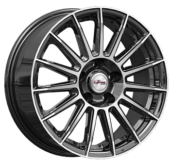 Диск литой Азур 6,5x16 ET38 5x100 57,1 Блэк Джек IFree