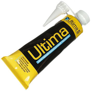 Герметик силиконовый санитарный ULTIMA 80мл БЕЛЫЙ