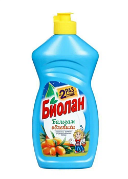 Жидкость д/посуды БИОЛАН  Бальзам Облепиха 450мл