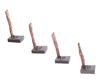 Щетки стартера 4,5х12х16,5