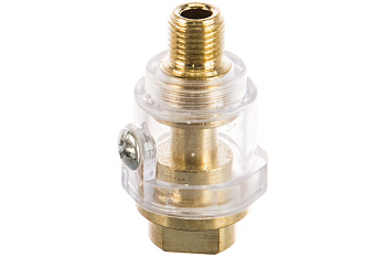 Лубрикатор QUATTRO ELEMENTI MF-1B, соединение папа 1/4" - мама 1/4"