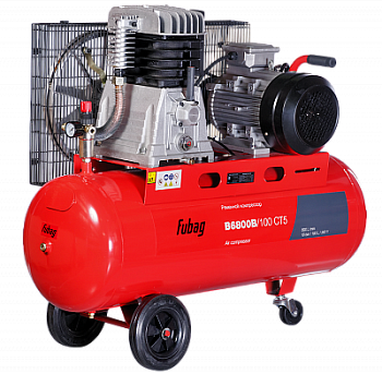 Компрессор FUBAG  B6800B/100 CT5 (690л/мин, 100л, 10бар, 4кВт, 380В)