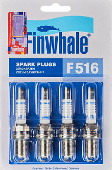 Свеча зажигания ВАЗ 2110-12 FINWHALE к-т.