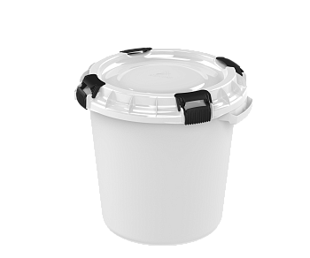 Бочка пищевая с герметичной крышкой 40л
