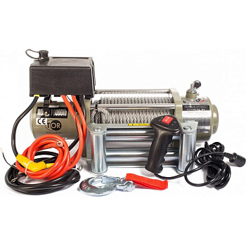 Лебедка автомобильная TOR ЛА S12000 г/п 5443 кг 28 м 12V