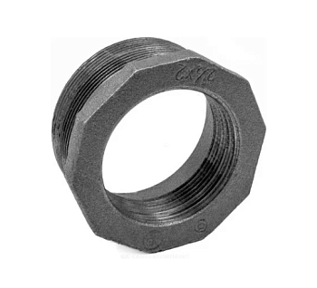 Футорка чуг Ду40х25 (1 1/2"х1") р/м Fittex PLUS