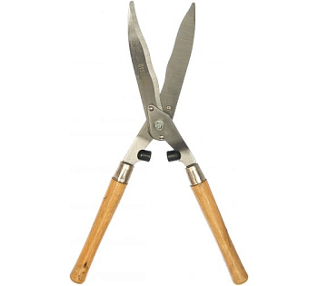 Кусторез, 520мм, волнистые лезвия, деревянные рукоятки Palisad