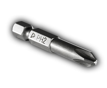 Бита отверточная ПРАКТИКА  "Профи"  PH-2 х 50мм (2шт) Бита отверточная ПРАКТИКА  "Профи"  PH-2 х 50мм (2шт)
