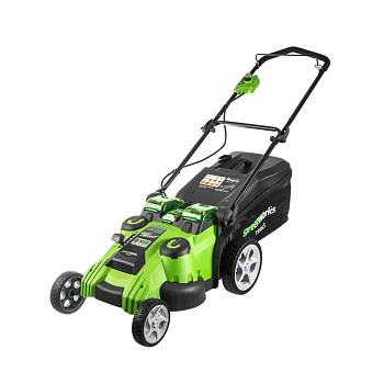 Газонокосилка GREENWorks 40В 49см G40LM49DB