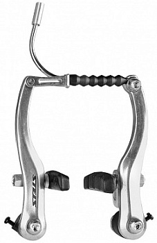 Тормоз передний серебристый N210DG V-BRAKE