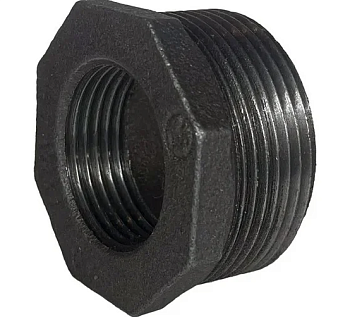 Футорка чуг Ду25х20 (1"х3/4") р/м Fittex PLUS