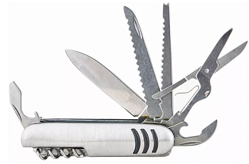 Набор турист. l=9см многофункц-ный 5в1, складной, в чехле