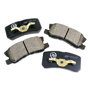 Колодки тормозные, задние JBP0110