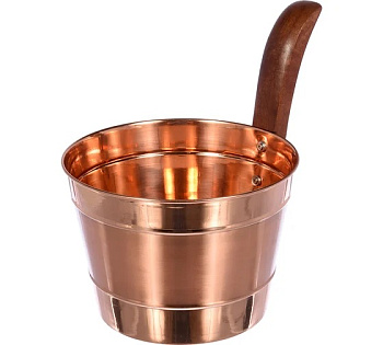 Бадья из меди 4 л "Банные штучки"