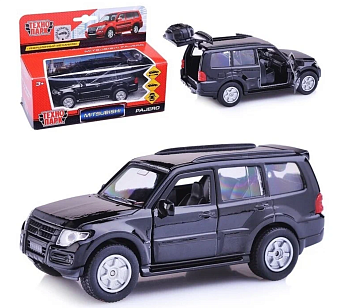Машина металл MITSUBISHI pajero, 12см, двери, багаж, инерц.