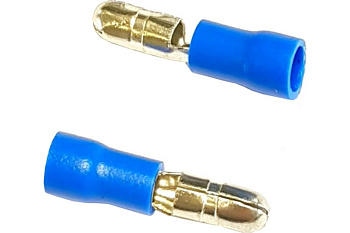 Клемма "мама" изолированная 2,8мм 1,5-2,5мм3 (синяя) TM Nord YADA