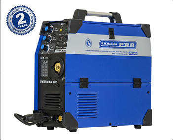 Полуавтомат инверторный  OVERMAN 205 (MOSFET)/AuroraPRO Полуавтомат инверторный  OVERMAN 205 (MOSFET)/AuroraPRO