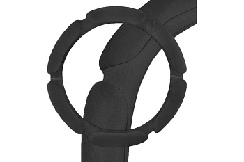 Оплетка SKYWAY Sponge classic 6 подушечек M Черная замша