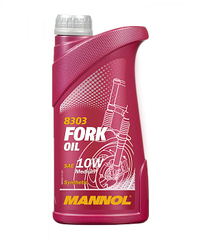 Масло Mannol для вилок мототехники и амортизаторов Fork oil 10W 1л Medium